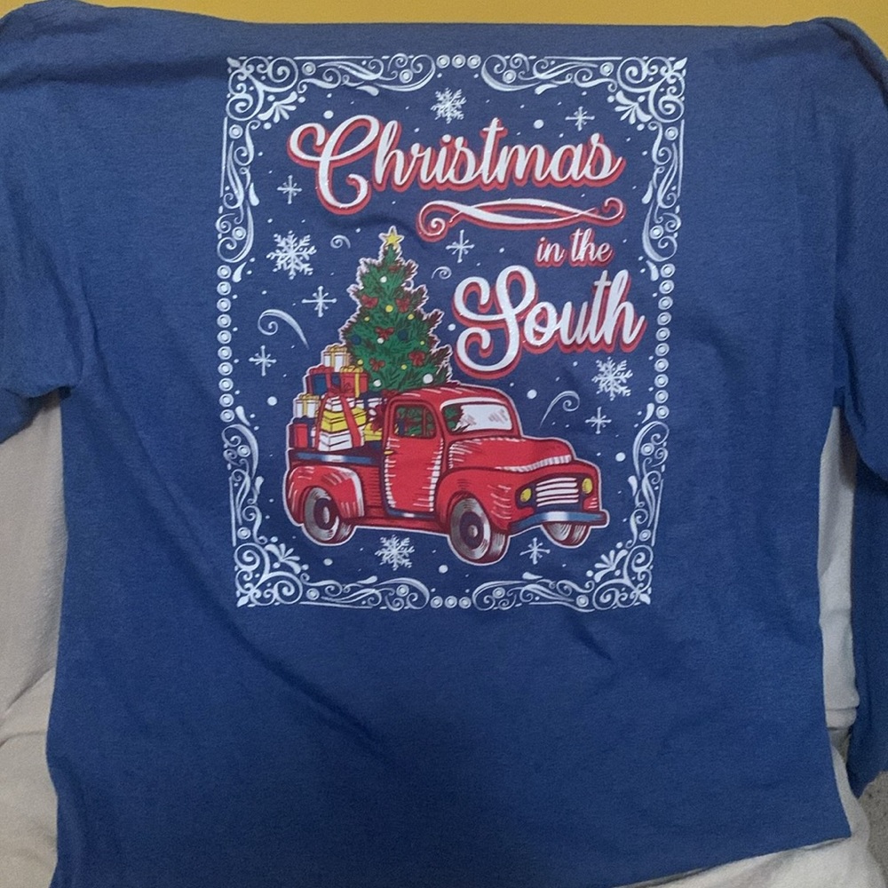 Ladies Christmas shirt Large